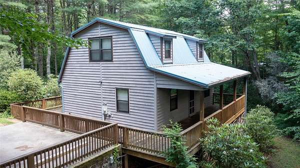 2.13 Acres of Residential Land with Home for Sale in Cullowhee, North Carolina