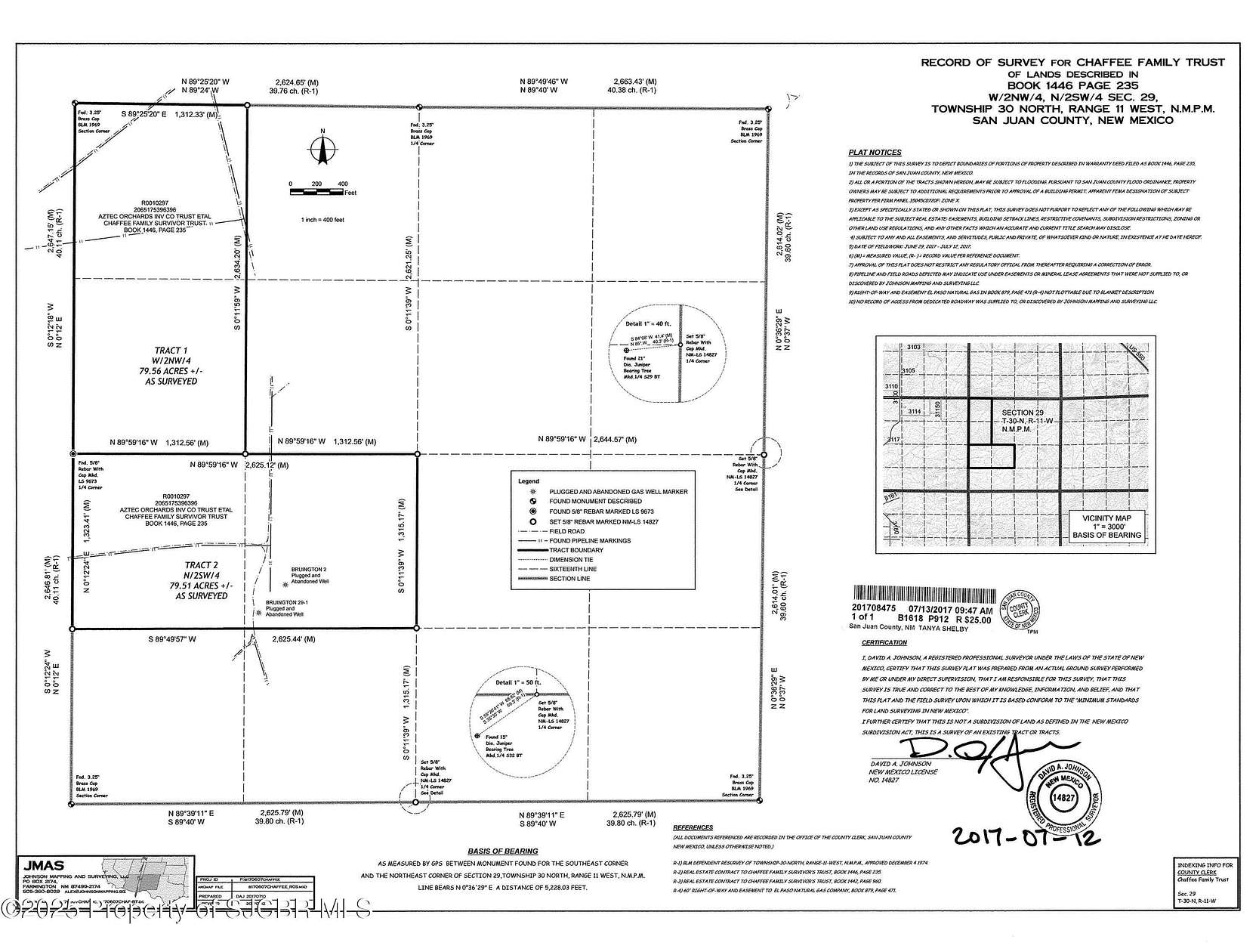 160 Acres of Land for Sale in Aztec, New Mexico