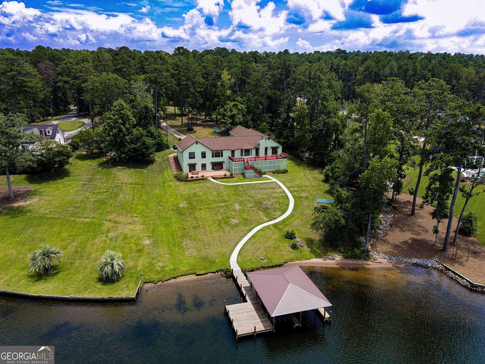 3.65 Acres of Land with Home for Sale in Milledgeville, Georgia