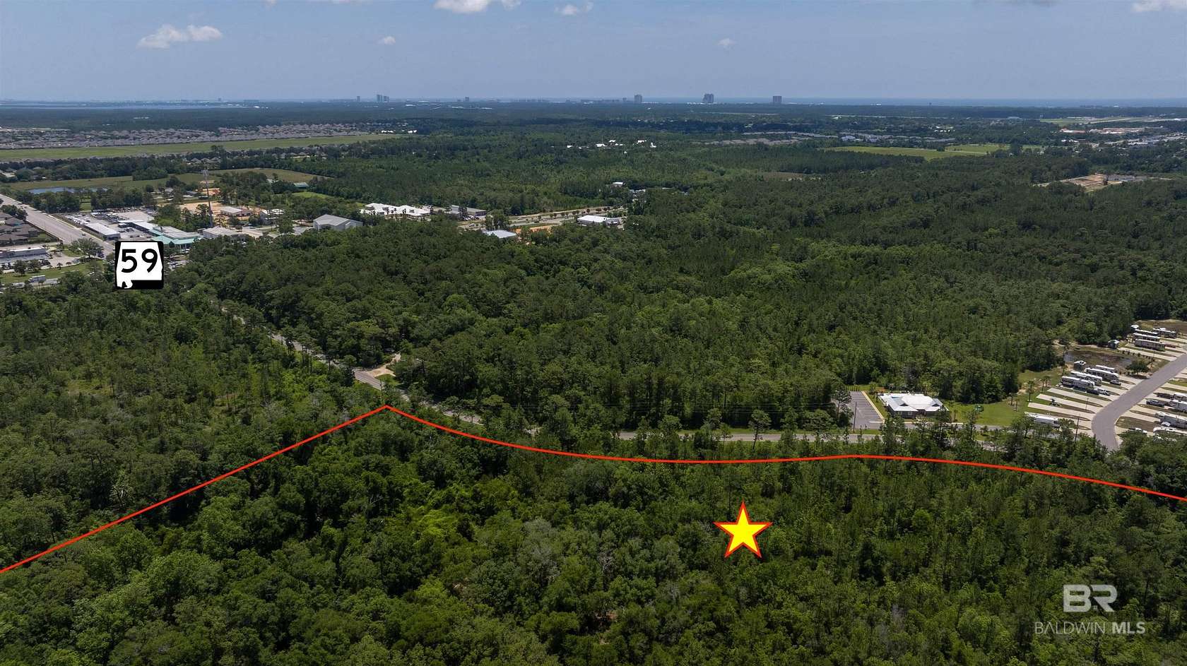 13.3 Acres of Land for Sale in Gulf Shores, Alabama