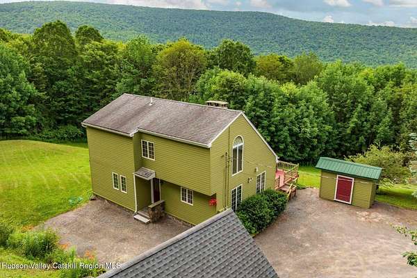 6.84 Acres of Land with Home for Sale in Shandaken, New York