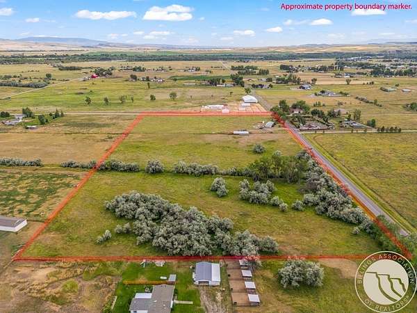 16.8 Acres of Land with Home for Sale in Laurel, Montana