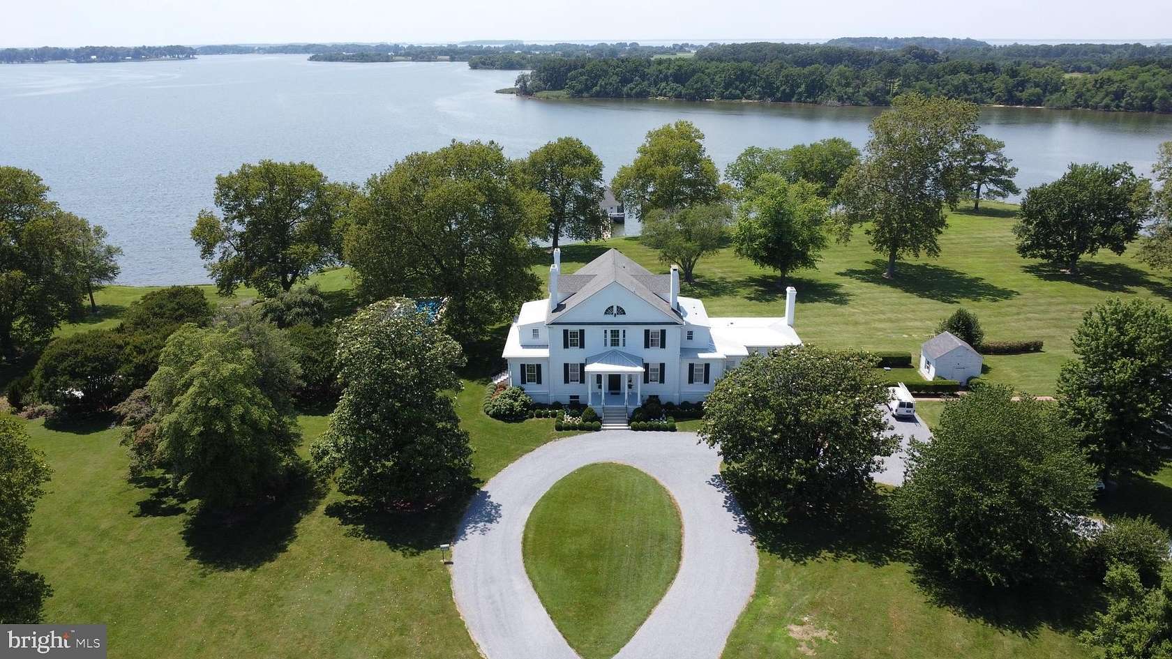 10.5 Acres of Land with Home for Sale in Easton, Maryland