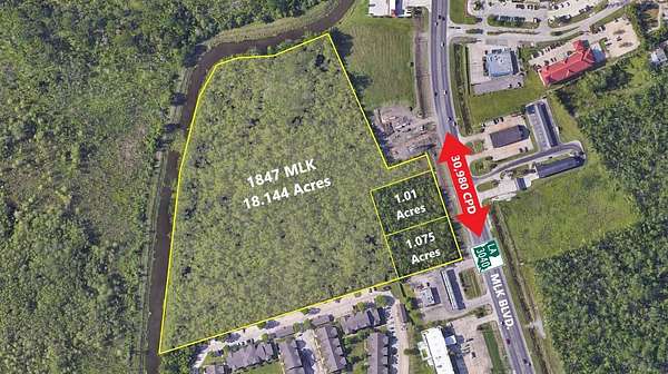 18.1 Acres of Mixed-Use Land for Sale in Houma, Louisiana