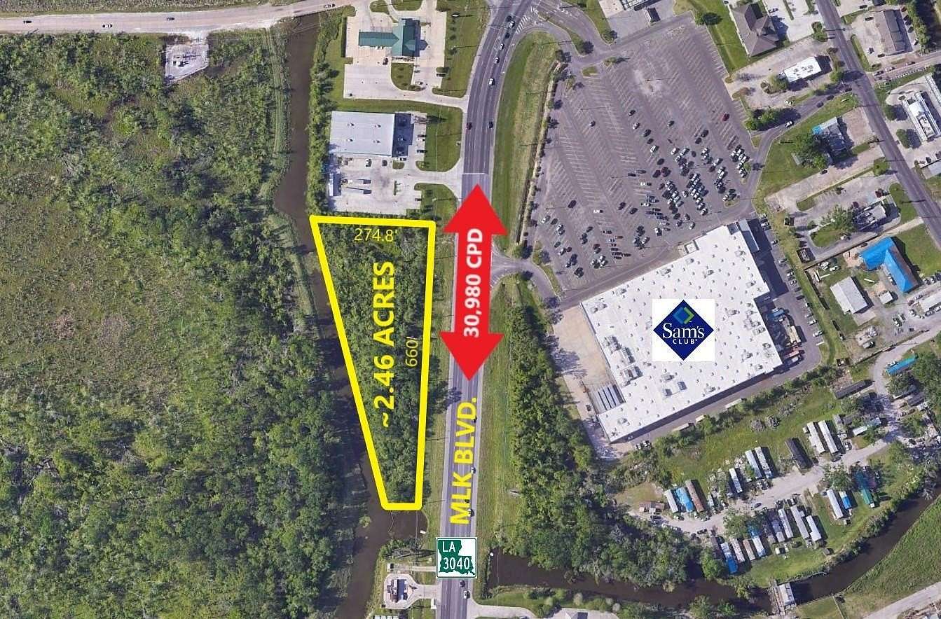 2.65 Acres of Commercial Land for Sale in Houma, Louisiana