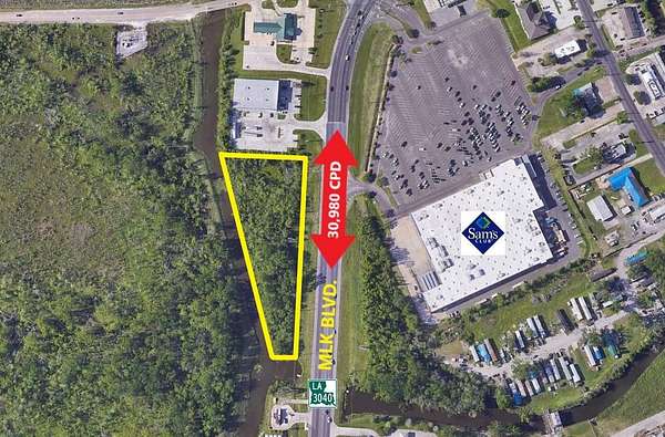 2.65 Acres of Commercial Land for Sale in Houma, Louisiana