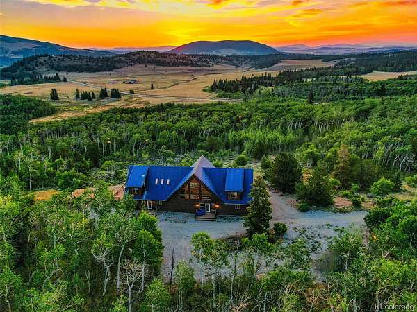 43.3 Acres of Recreational Land with Home for Sale in Fairplay, Colorado