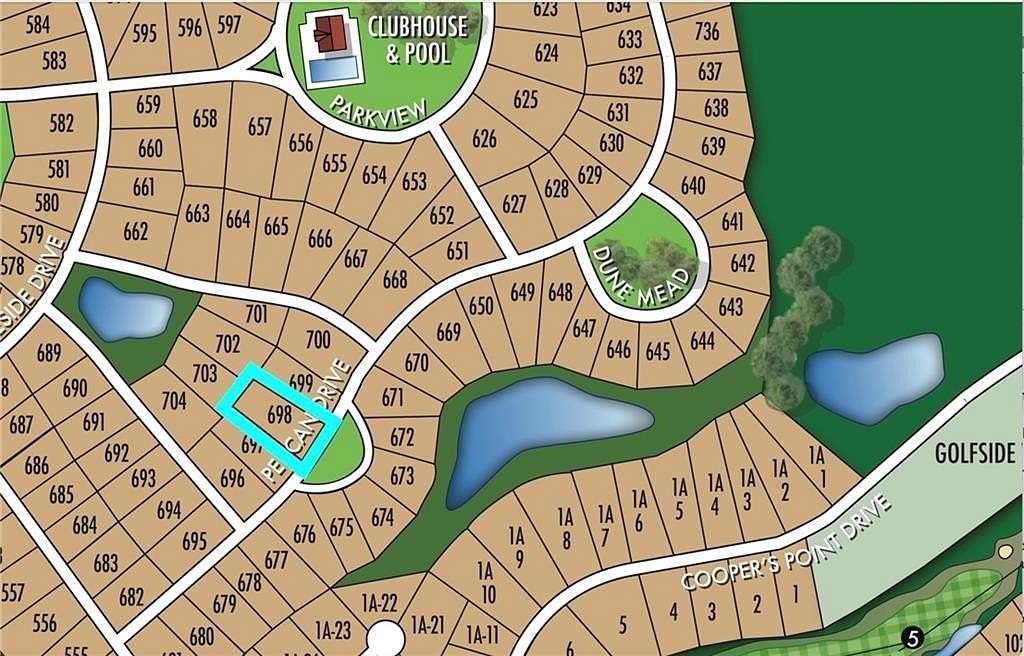 0.57 Acres of Residential Land for Sale in Townsend, Georgia