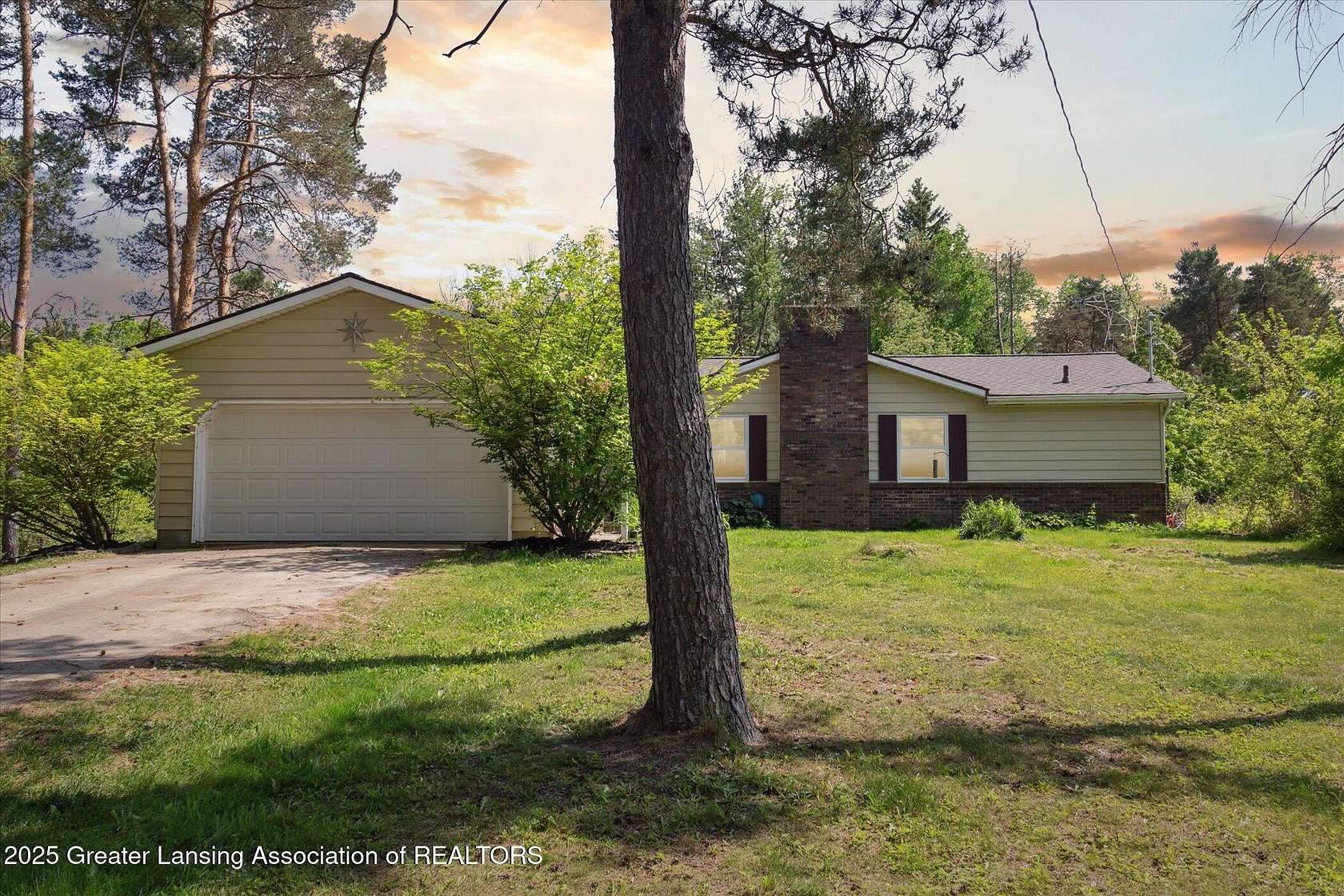 2 Acres of Residential Land with Home for Sale in Sunfield, Michigan