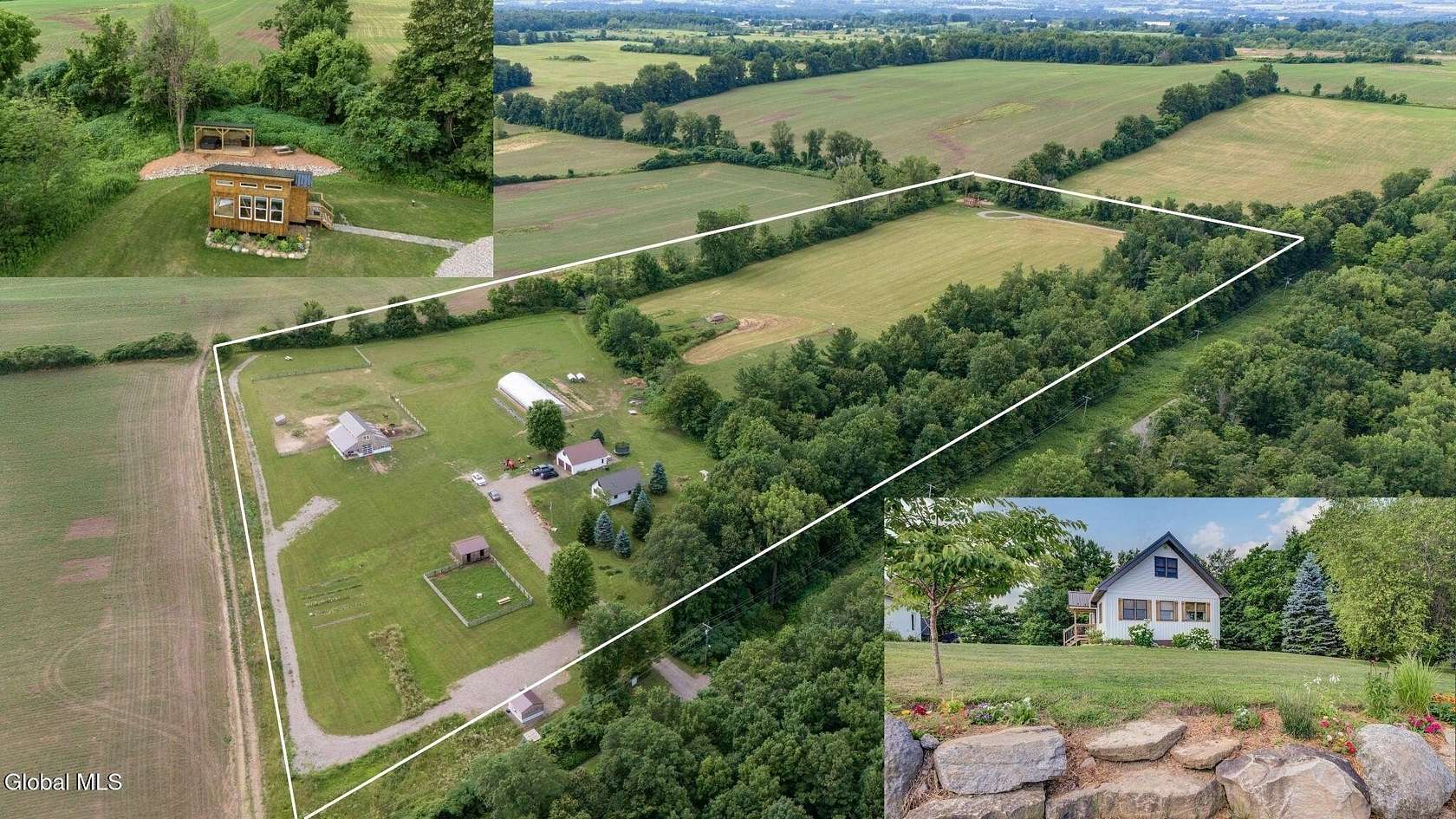 18.5 Acres of Land with Home for Sale in Fort Plain, New York