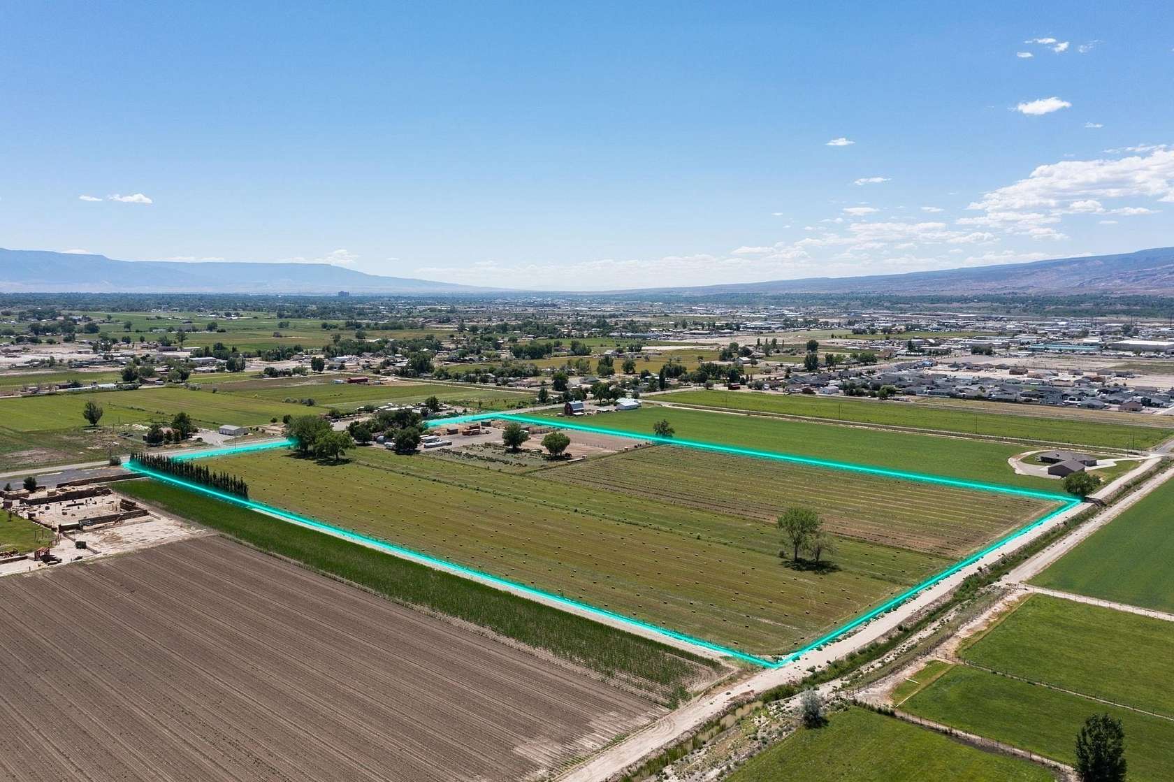 24.5 Acres of Agricultural Land with Home for Sale in Grand Junction, Colorado
