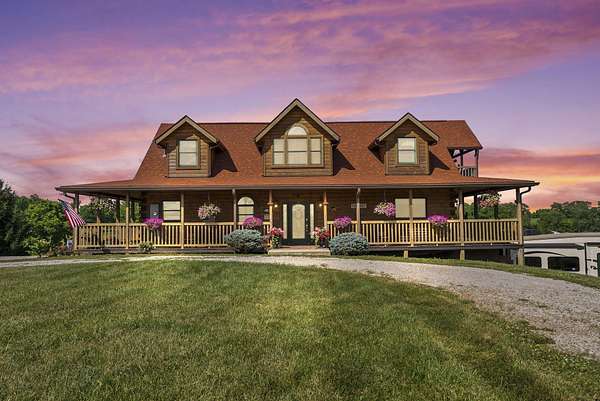 44.2 Acres of Land with Home for Sale in Cynthiana, Kentucky