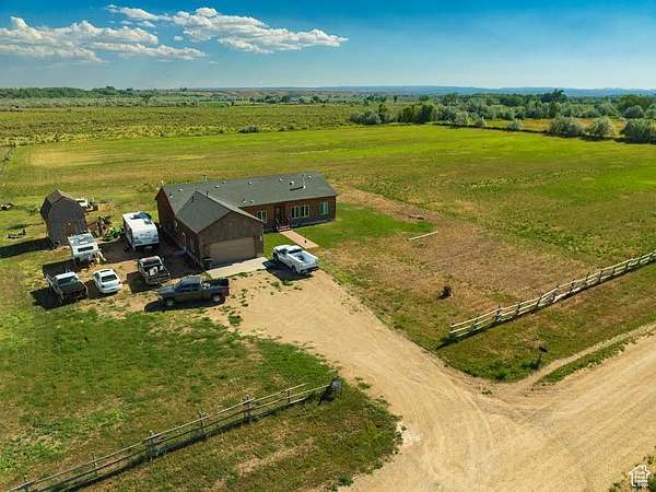 9 Acres of Residential Land with Home for Sale in Myton, Utah