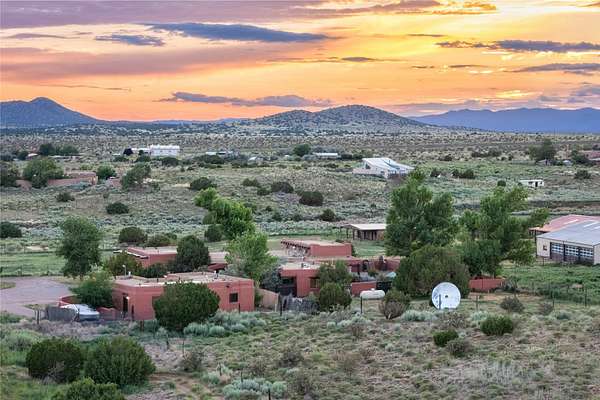 9.36 Acres of Land with Home for Sale in Santa Fe, New Mexico