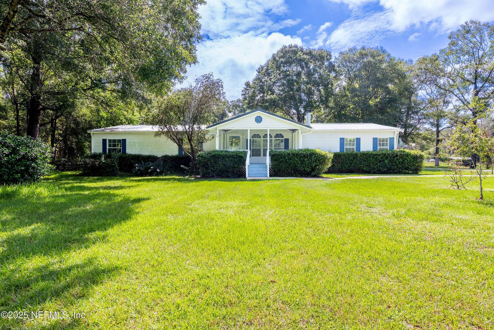 12.4 Acres of Recreational Land with Home for Sale in Starke, Florida