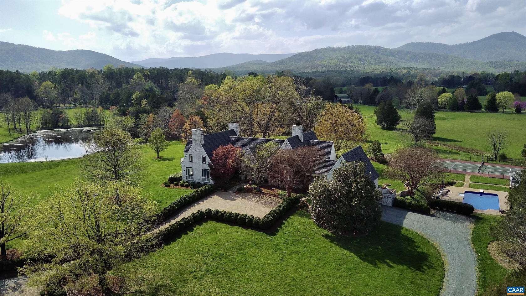 33.8 Acres of Agricultural Land with Home for Sale in Free Union, Virginia