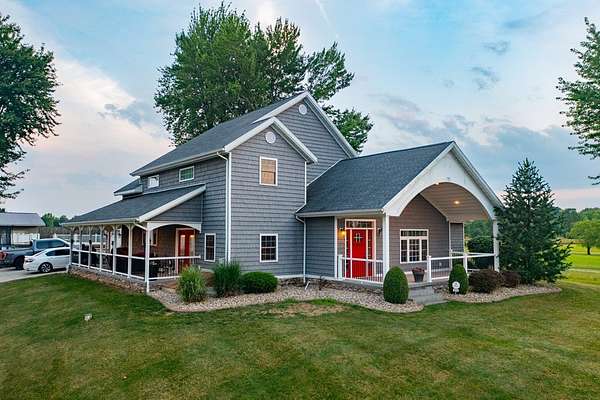 10.2 Acres of Land with Home for Sale in Galion, Ohio