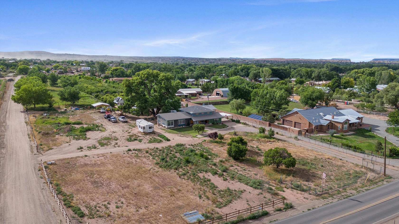 7.62 Acres of Residential Land with Home for Sale in Corrales, New Mexico
