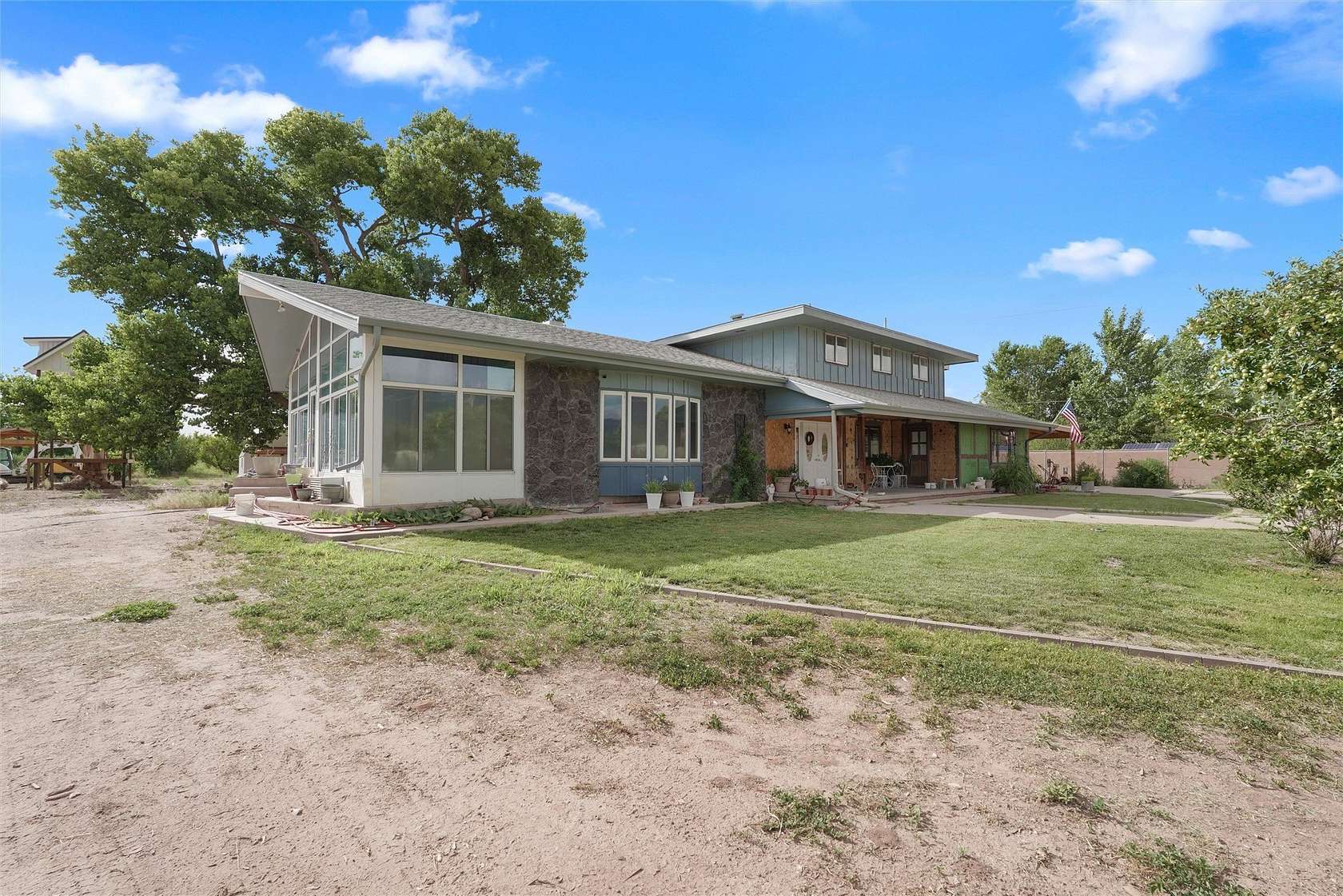 7.62 Acres of Land with Home for Sale in Corrales, New Mexico