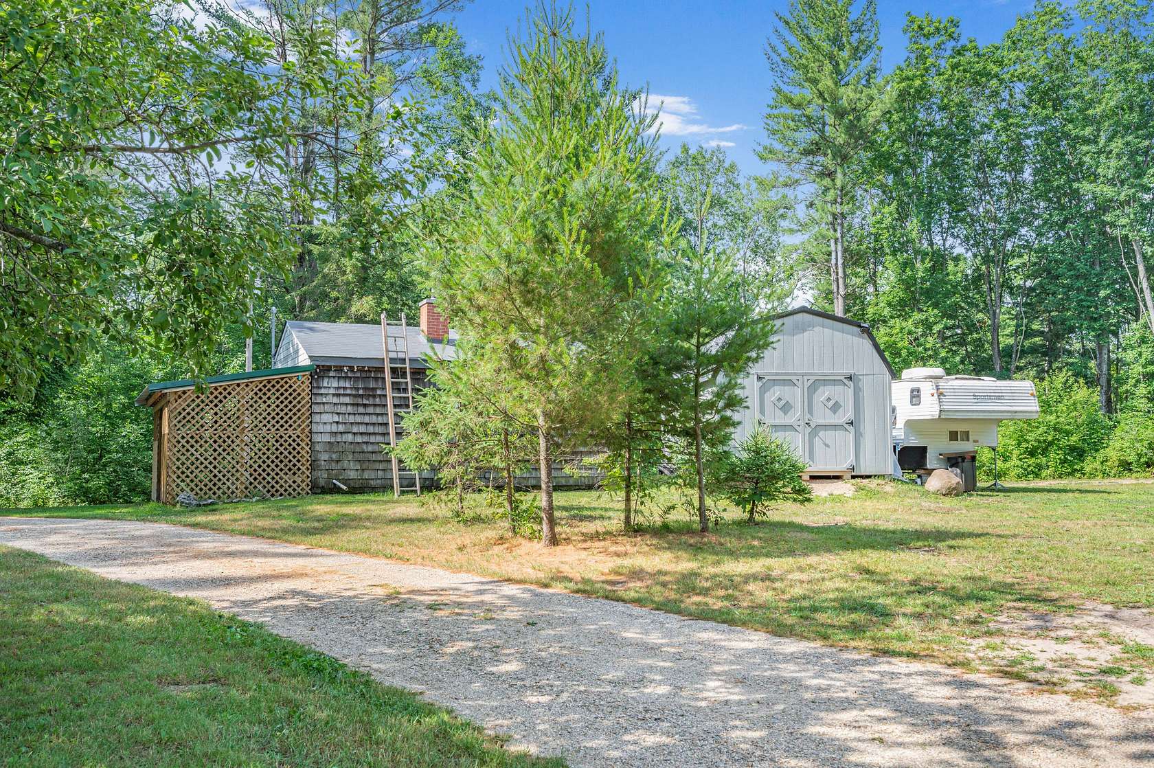 40 Acres of Recreational Land with Home for Sale in Evart, Michigan