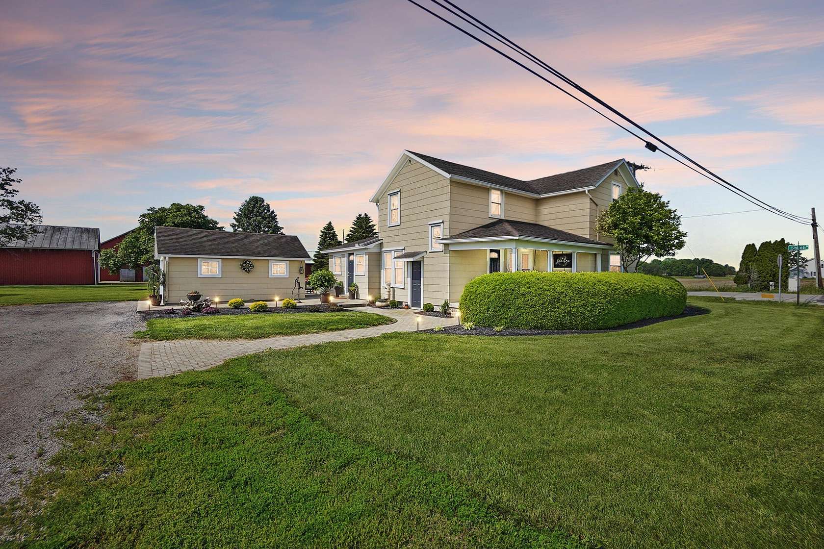 19.8 Acres of Land with Home for Sale in Covington, Ohio