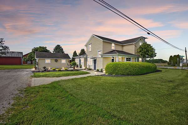 19.8 Acres of Land with Home for Sale in Covington, Ohio