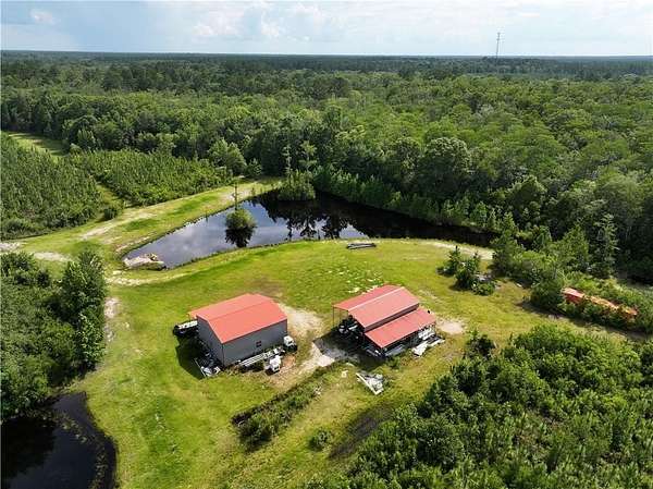 168 Acres of Recreational Land & Farm for Sale in Jesup, Georgia