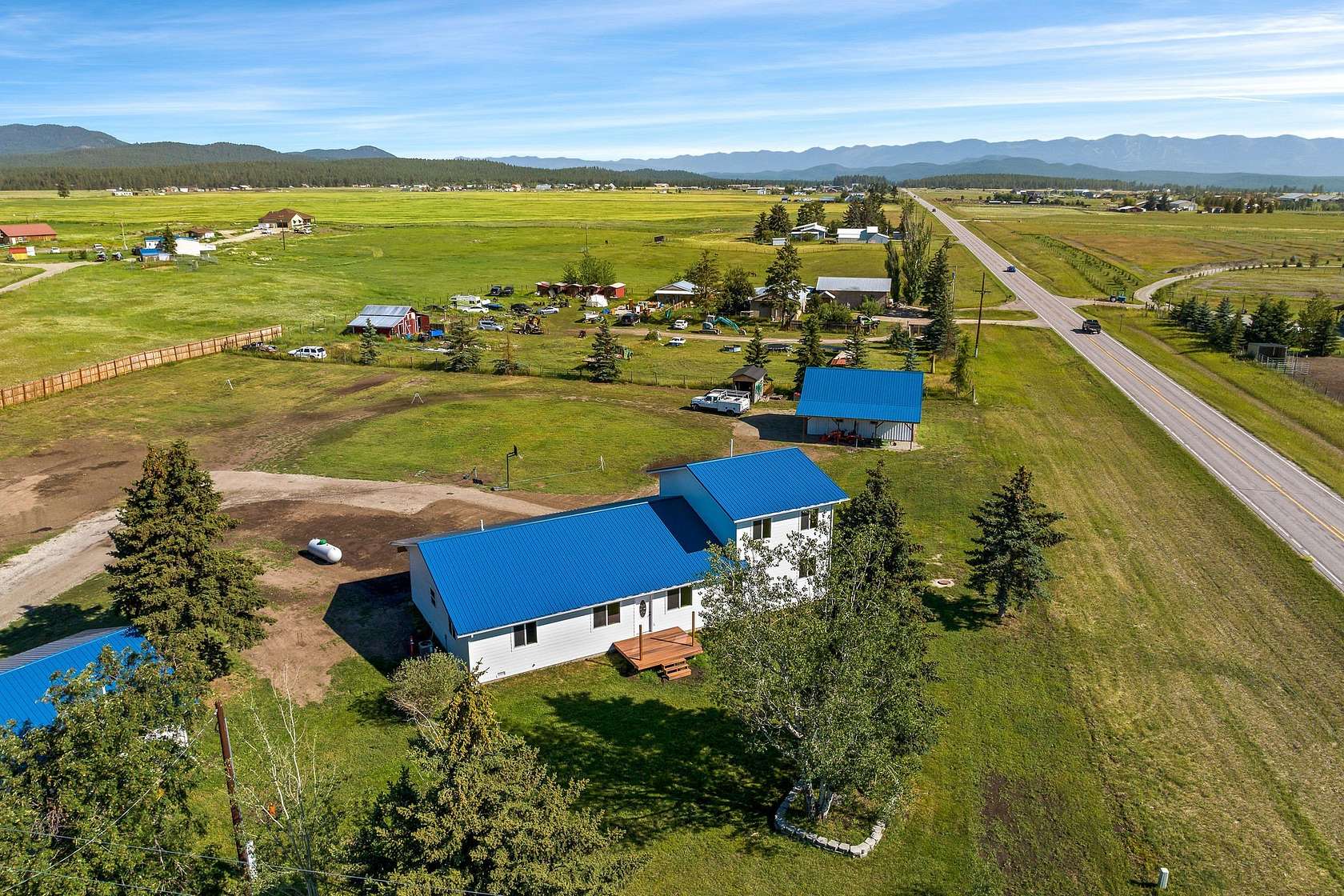 2.3 Acres of Residential Land with Home for Sale in Kalispell, Montana