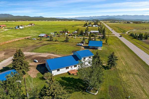 2.3 Acres of Residential Land with Home for Sale in Kalispell, Montana