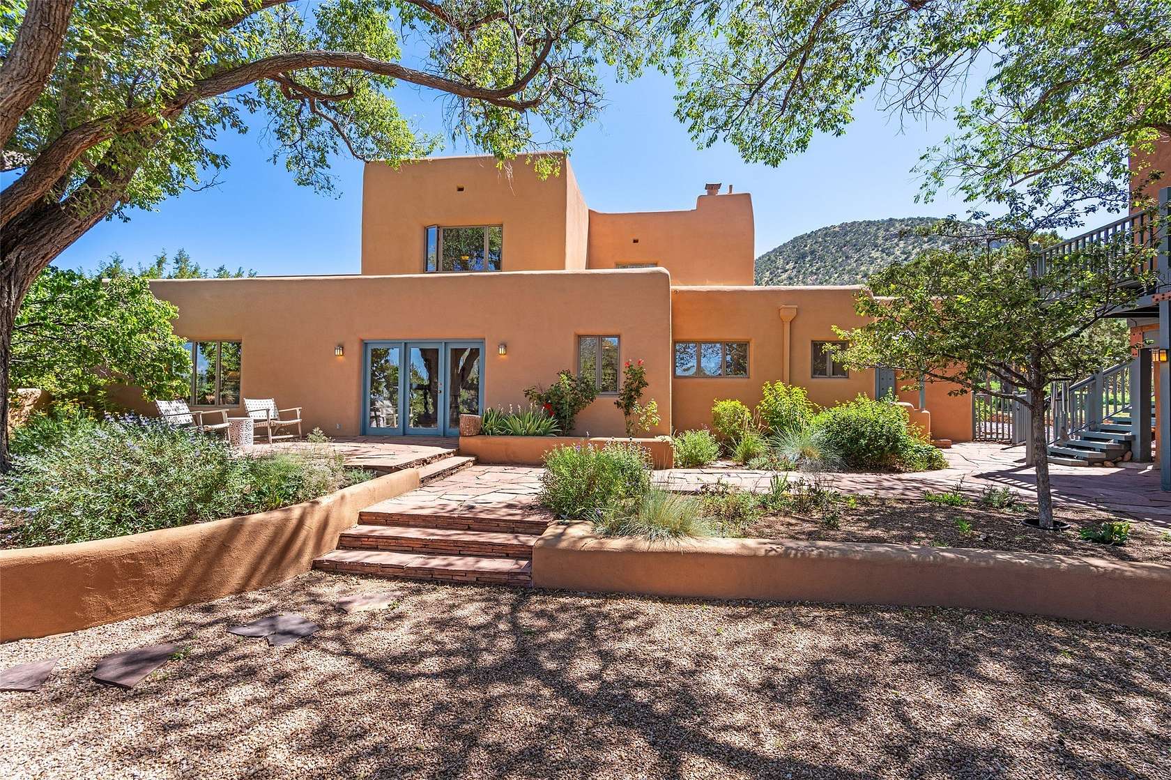 3 Acres of Residential Land with Home for Sale in Santa Fe, New Mexico