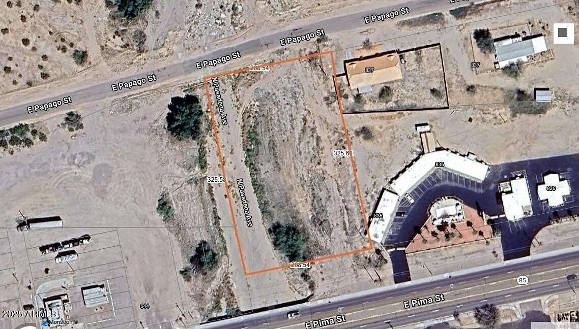 2.43 Acres of Commercial Land for Sale in Gila Bend, Arizona