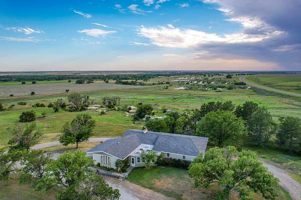 34 Acres of Land with Home for Sale in Bogue, Kansas