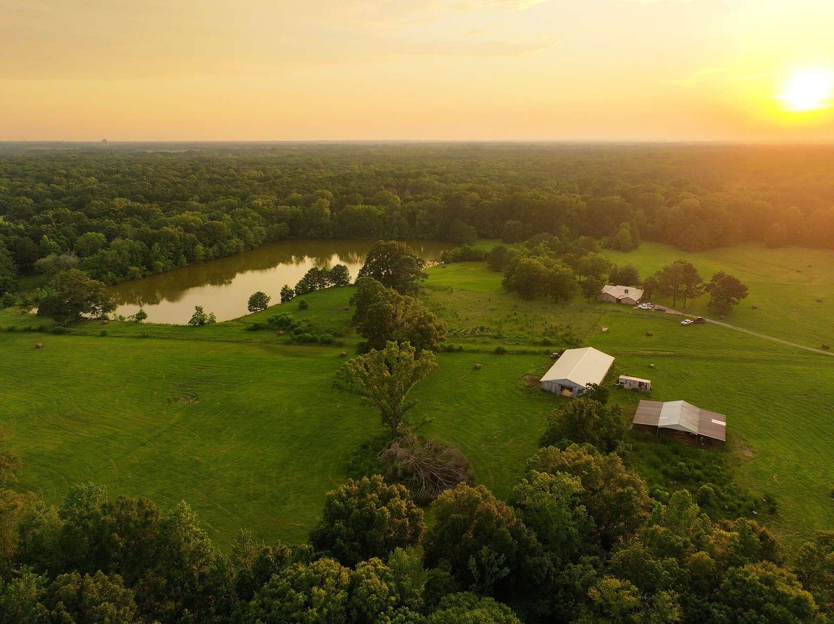 170 Acres of Land with Home for Sale in Hope Hull, Alabama
