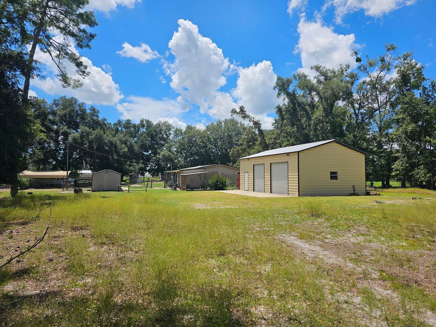 10 Acres of Land with Home for Sale in McAlpin, Florida