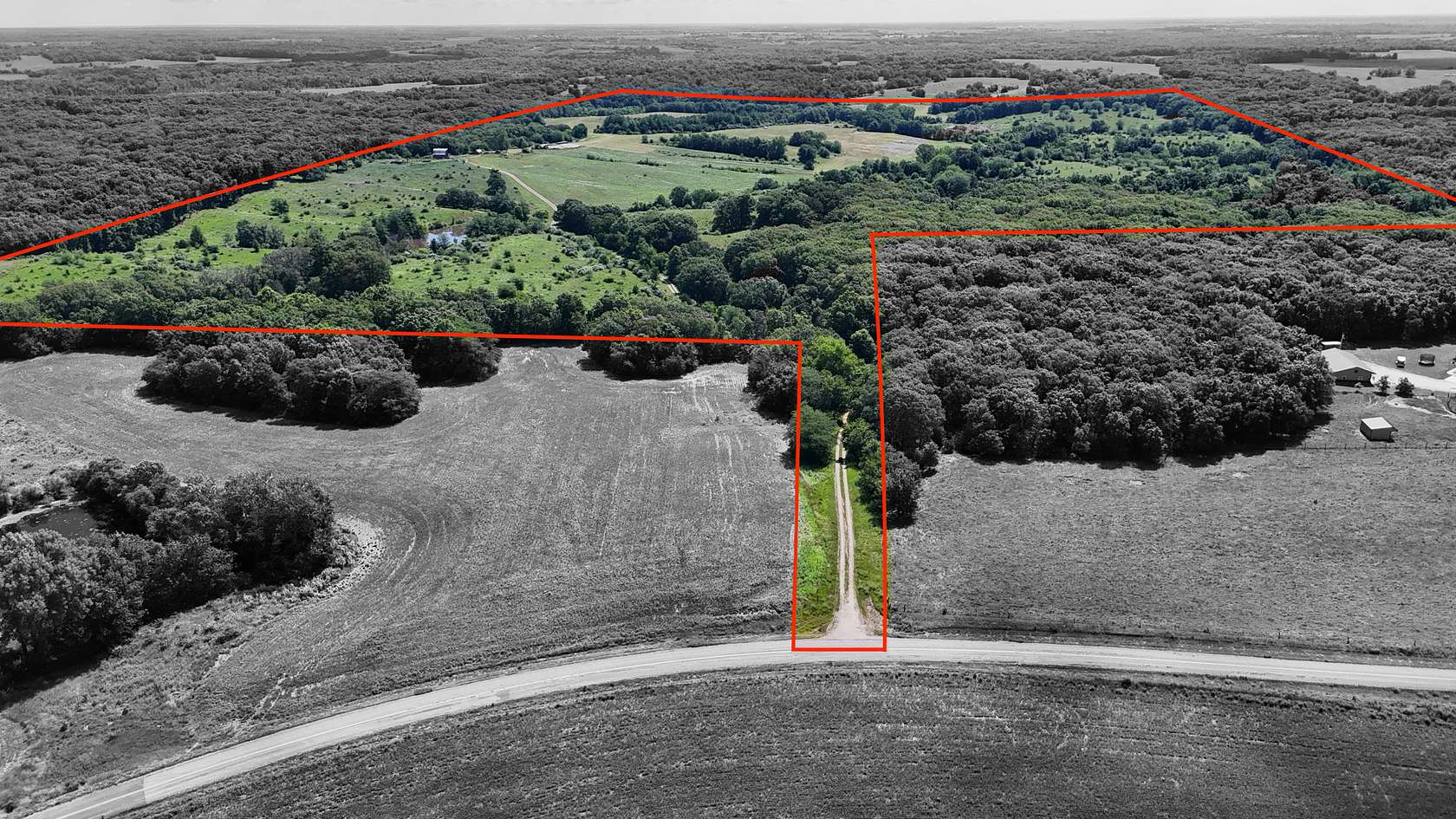 267 Acres of Land for Sale in Lewistown, Missouri