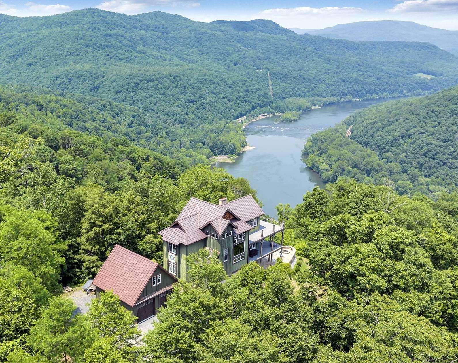 408 Acres of Land with Home for Sale in Hinton, West Virginia