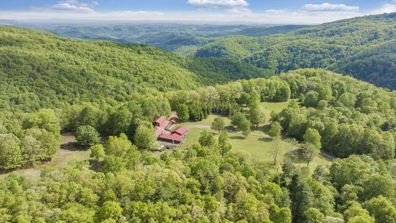 64 Acres of Land with Home for Sale in Jumping Branch, West Virginia