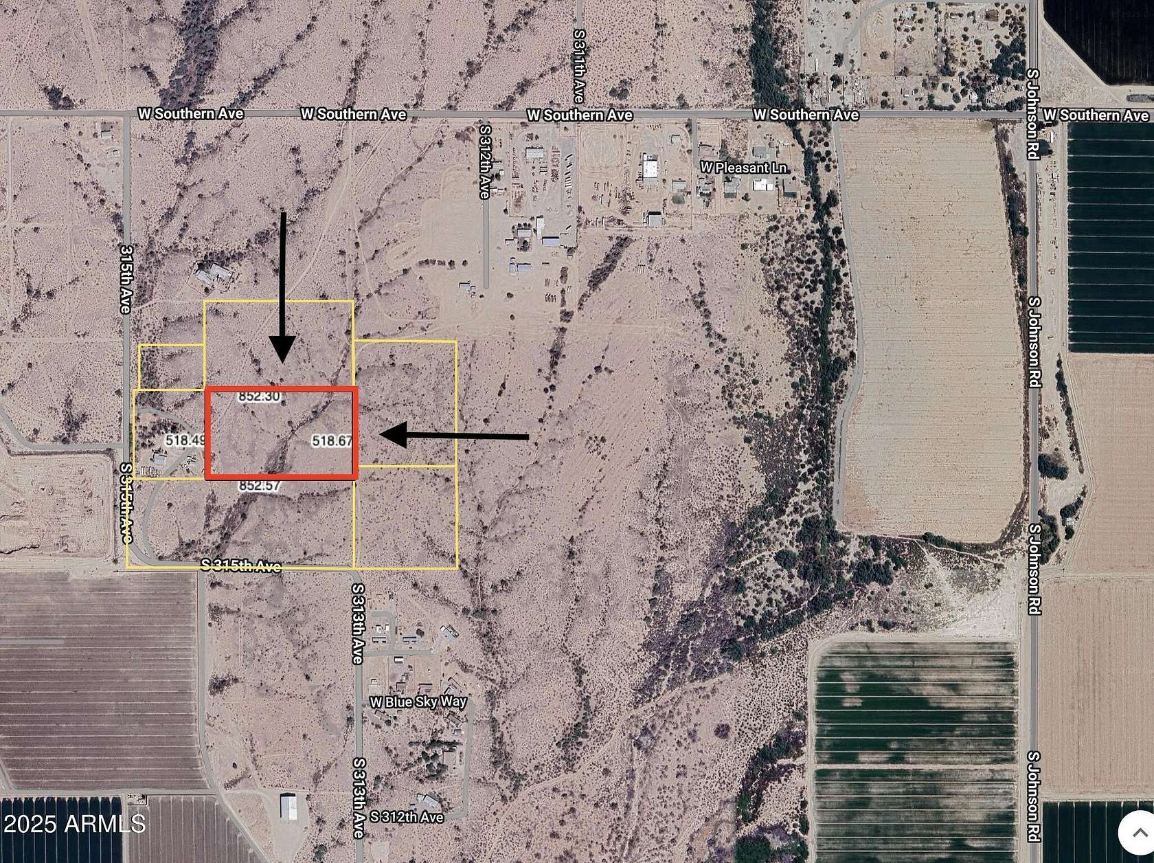 10.1 Acres of Land for Sale in Buckeye, Arizona