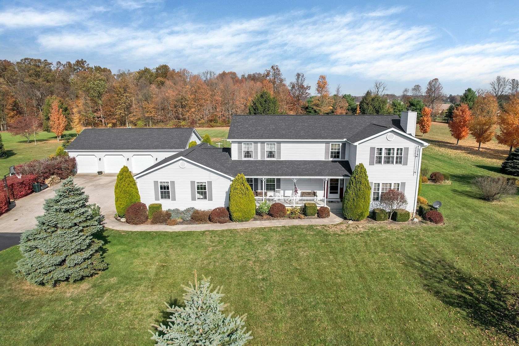 5 Acres of Residential Land with Home for Sale in Marengo, Ohio