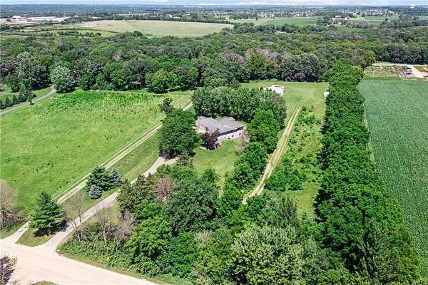 10 Acres of Land with Home for Sale in Woodbury, Minnesota
