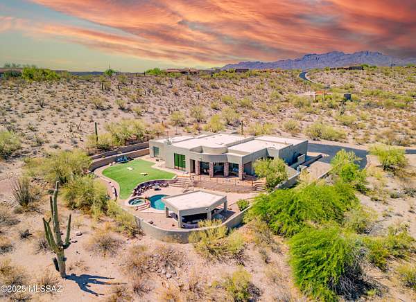 3.32 Acres of Residential Land with Home for Sale in Tucson, Arizona