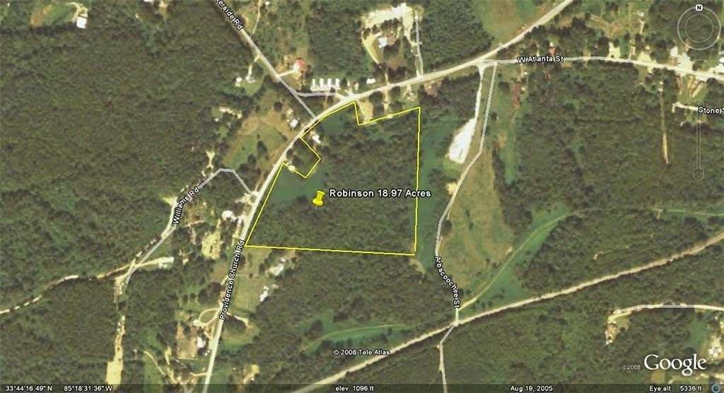 19 Acres of Land with Home for Sale in Tallapoosa, Georgia