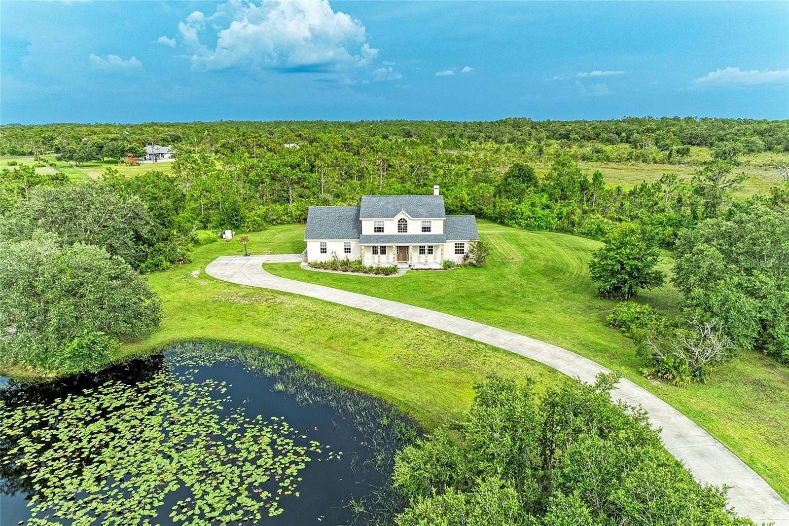 9 56 Acres of Land with Home for - Myakka City Fl 144601209 