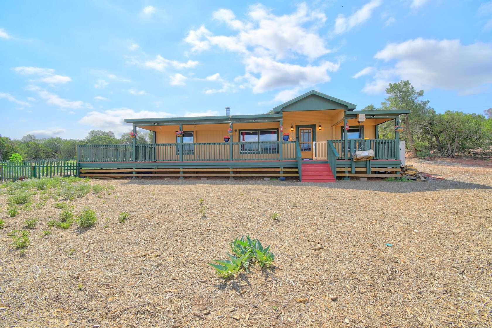 5 Acres of Residential Land with Home for Sale in Tijeras, New Mexico