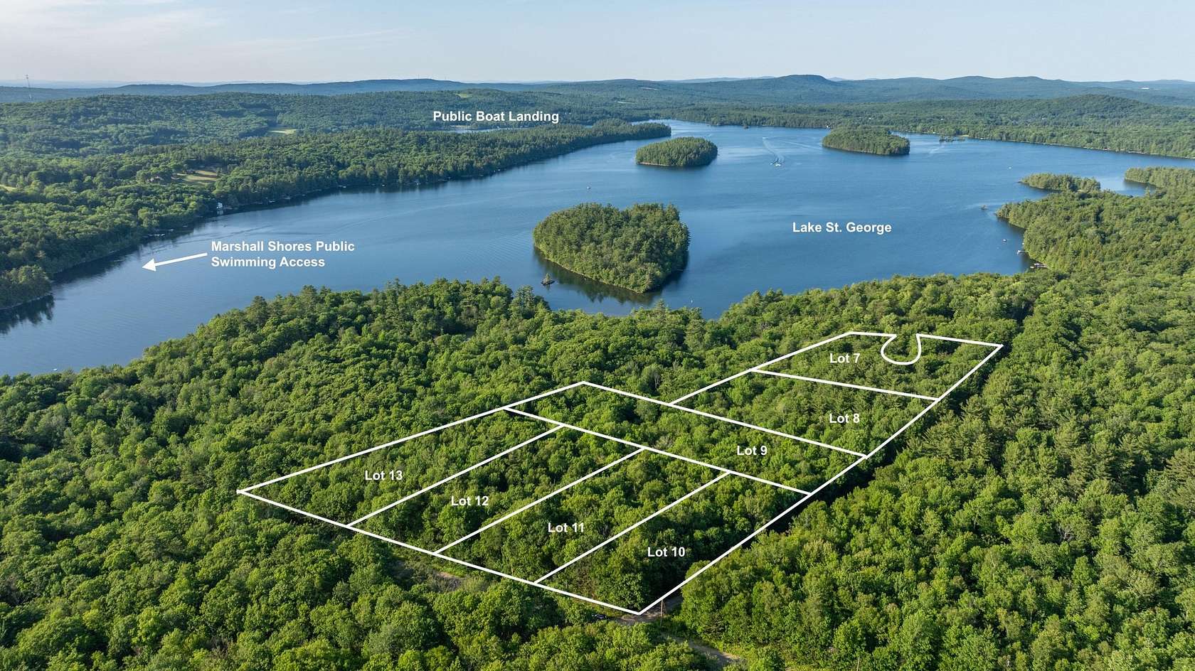 2.39 Acres of Residential Land for Sale in Liberty, Maine