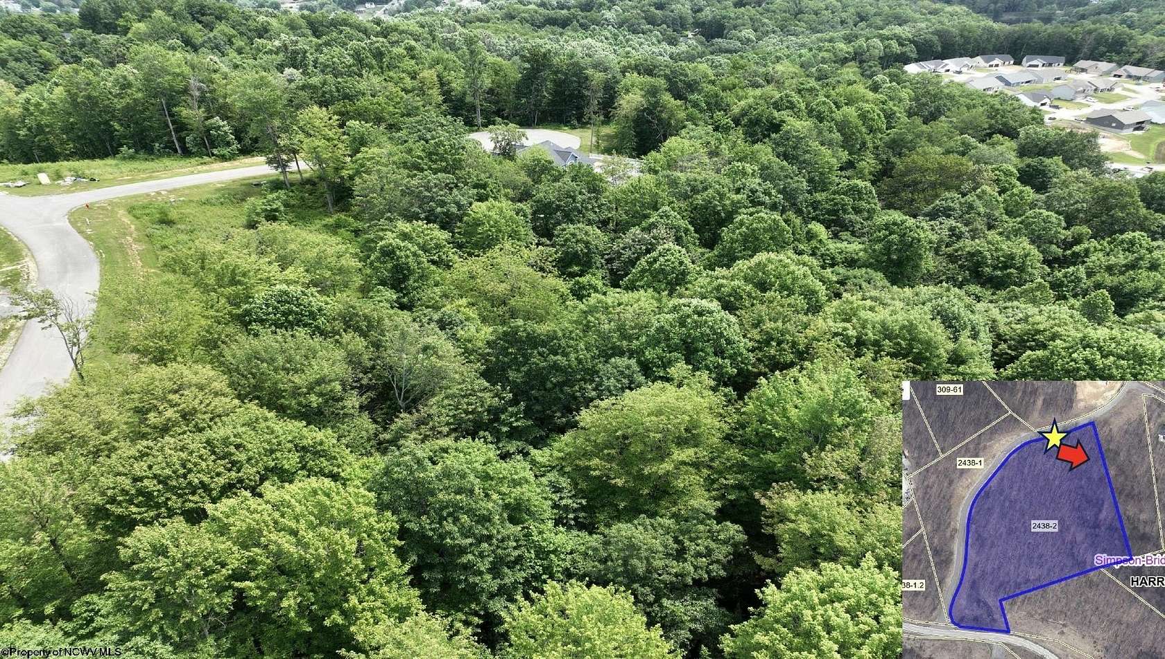 8.36 Acres of Residential Land for Sale in Bridgeport, West Virginia