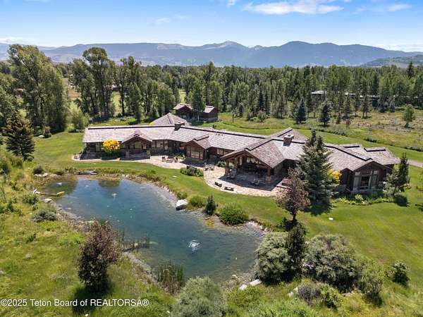 3.18 Acres of Land with Home for Sale in Jackson, Wyoming