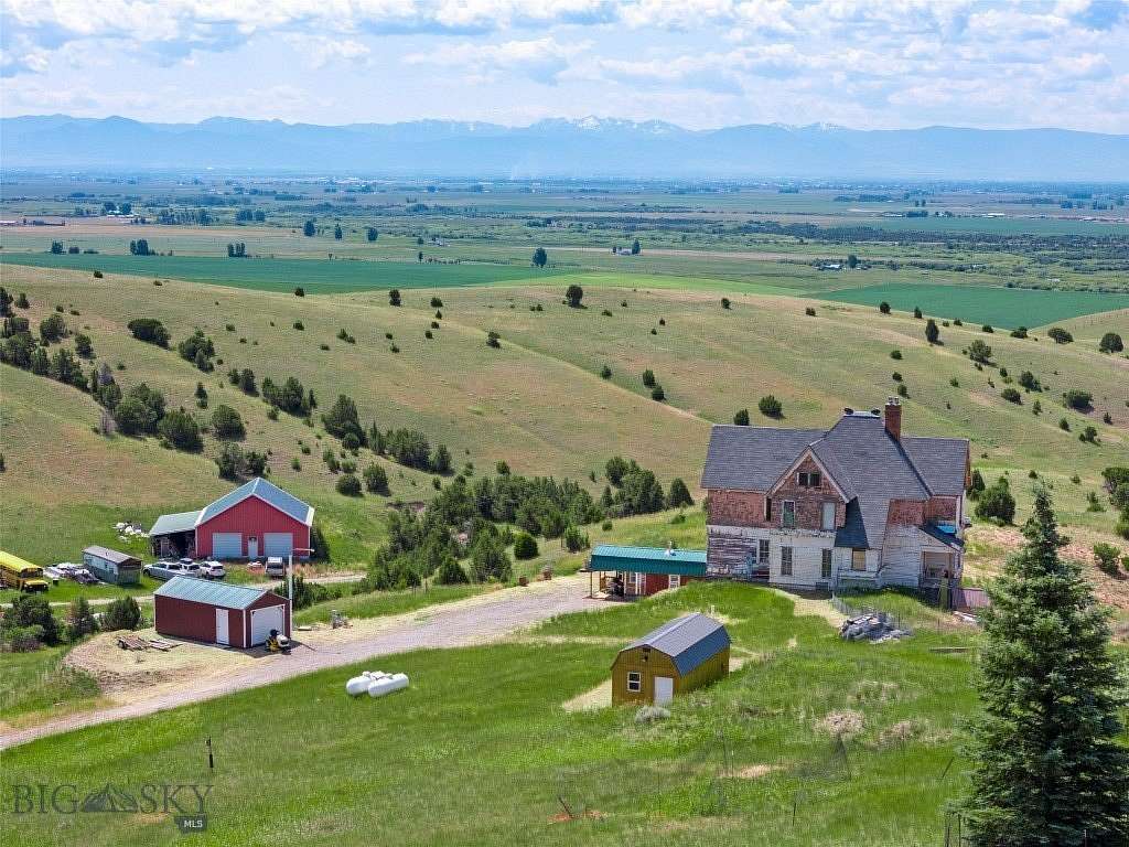 140 Acres of Land with Home for Sale in Belgrade, Montana