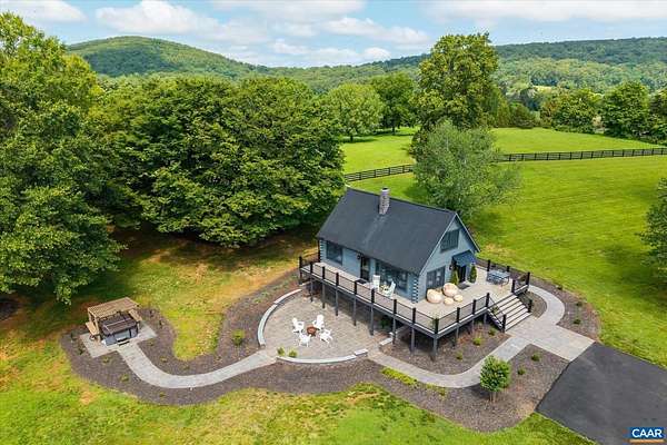 7.56 Acres of Land with Home for Sale in Charlottesville, Virginia