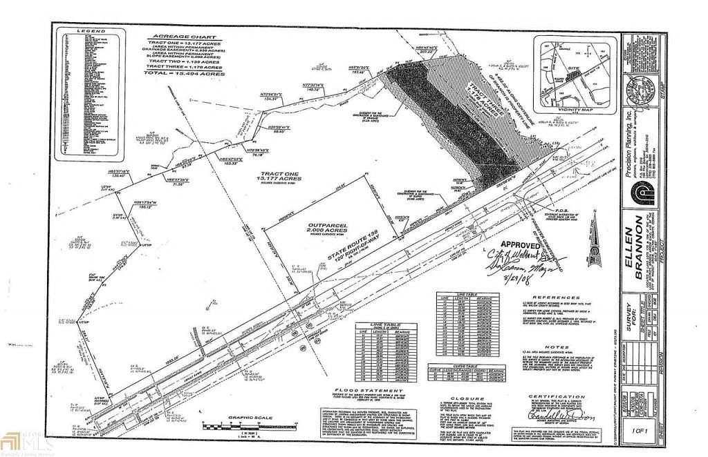 13.2 Acres of Agricultural Land for Sale in Covington, Georgia